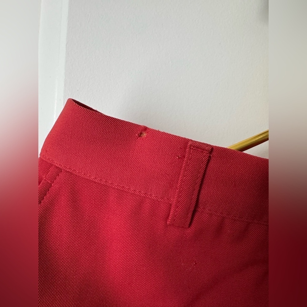 Vintage Gucci Trousers Pants Red - Picture 2 of 10